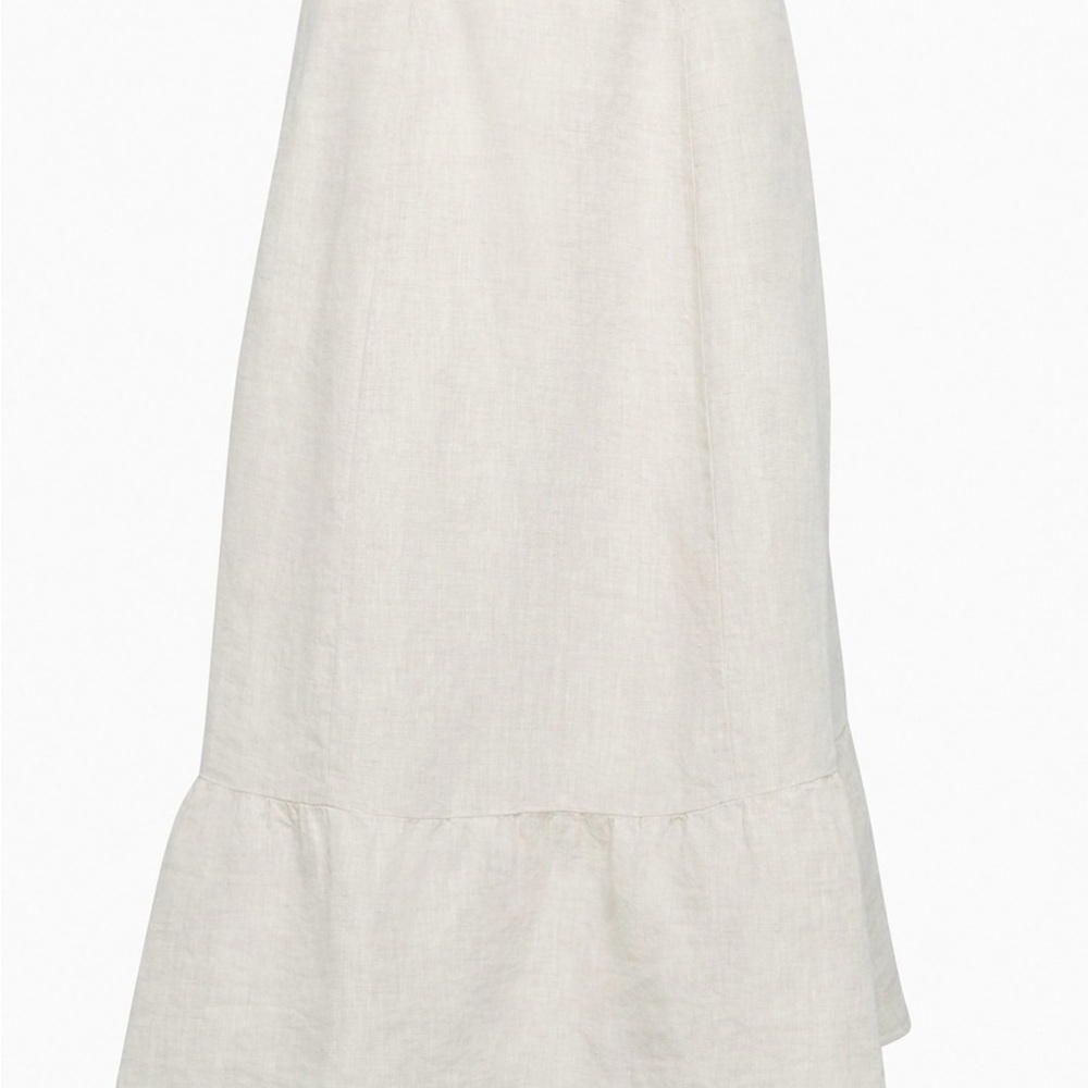 Aritzia Wildfred Chariot Linen Skirt